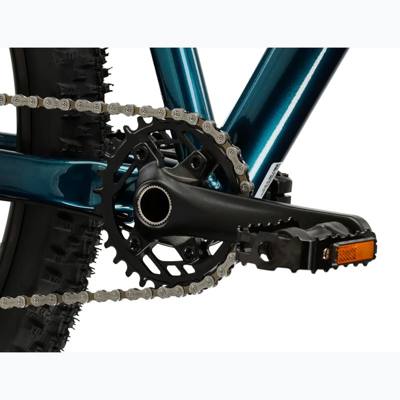 Юношески велосипед KROSS Level Jr 5.0 turquoise/orange/gloss 9