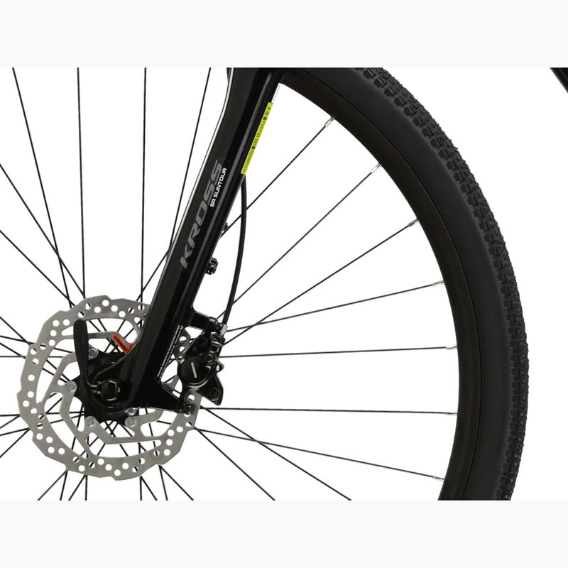 Дамски крос велосипед KROSS Evado 7.0 W black/purple/gloss 7