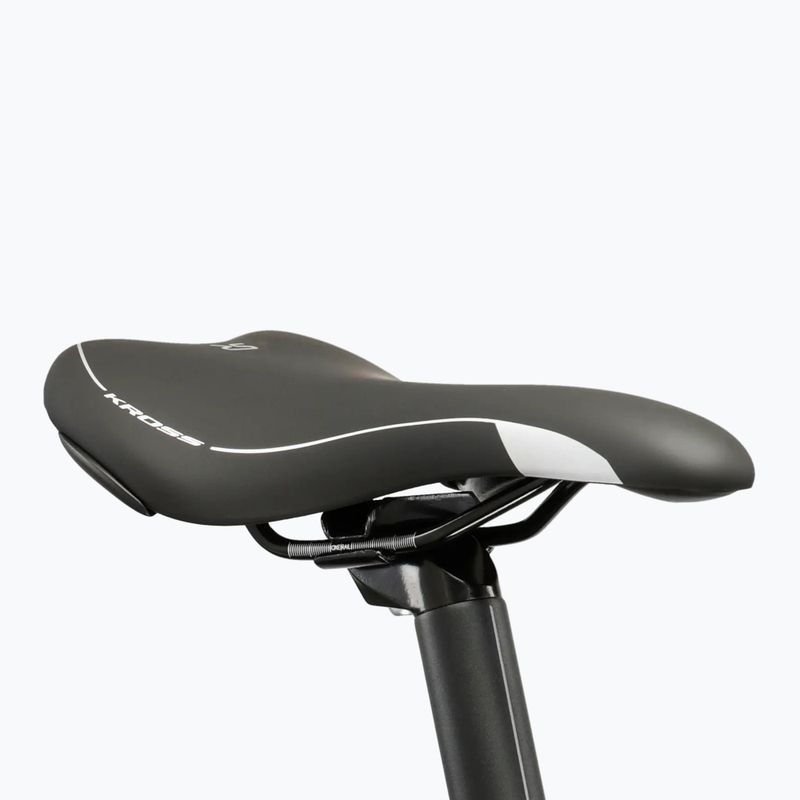 Крос велосипед KROSS Evado 5.0 grey/black/shiny 10