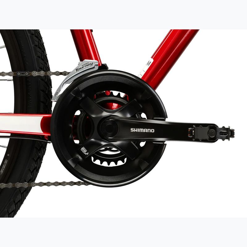 Крос велосипед KROSS Evado 4.0 burgundy/white 10