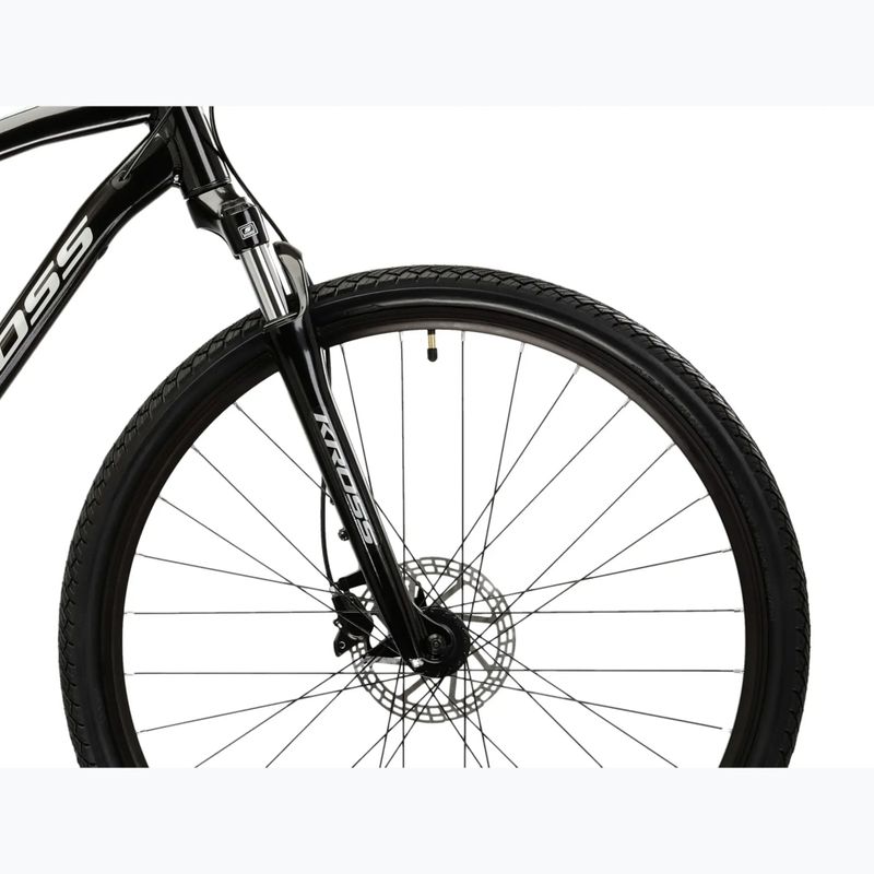 Крос велосипед KROSS Evado 4.0 black/silver 6