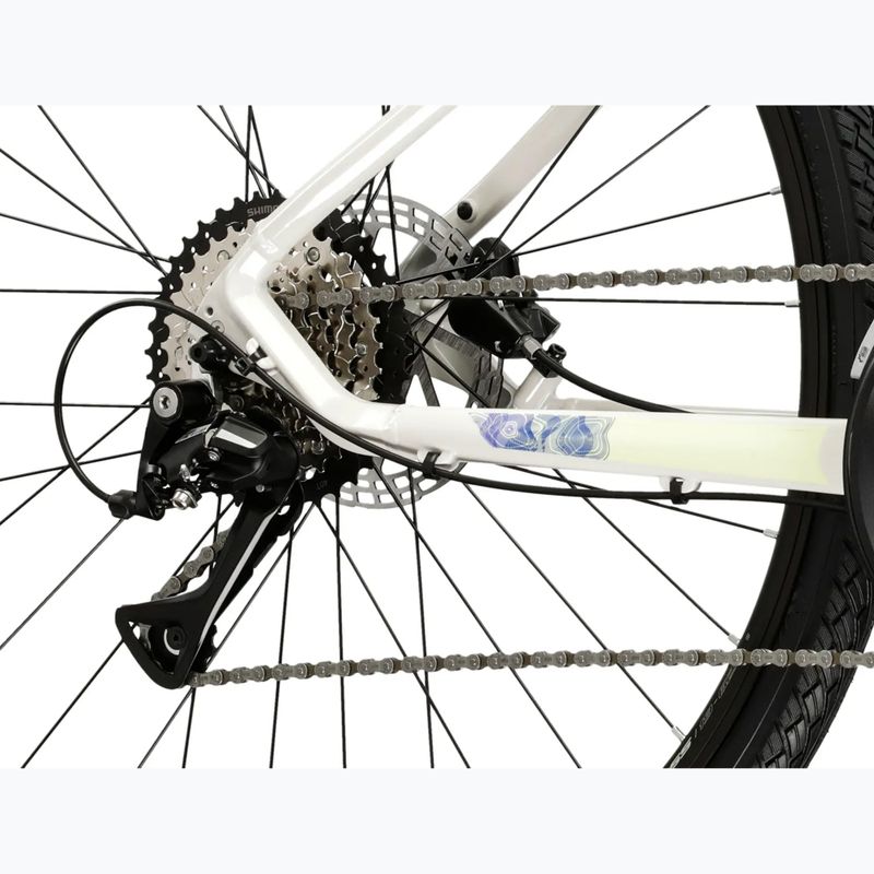 Дамски крос велосипед KROSS Evado 4.0 W gray/navy blue/gloss 8