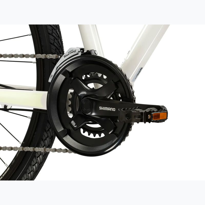 Дамски крос велосипед KROSS Evado 4.0 W gray/navy blue/gloss 9