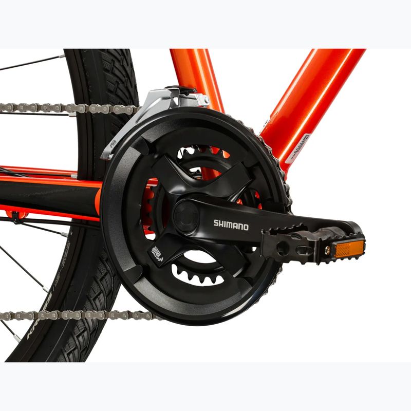 Крос велосипед KROSS Evado 3.0 orange/black/glossy 9