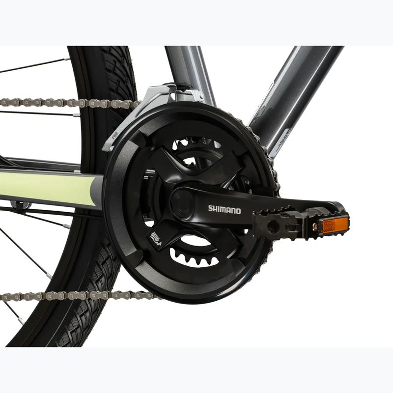Дамски крос велосипед KROSS Evado 3.0 W gray/green 9