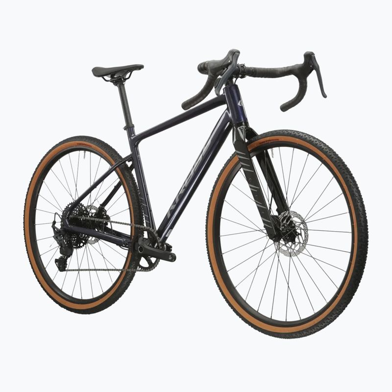Гравел велосипед KROSS Esker 2.0 navy blue/grey/gloss 2