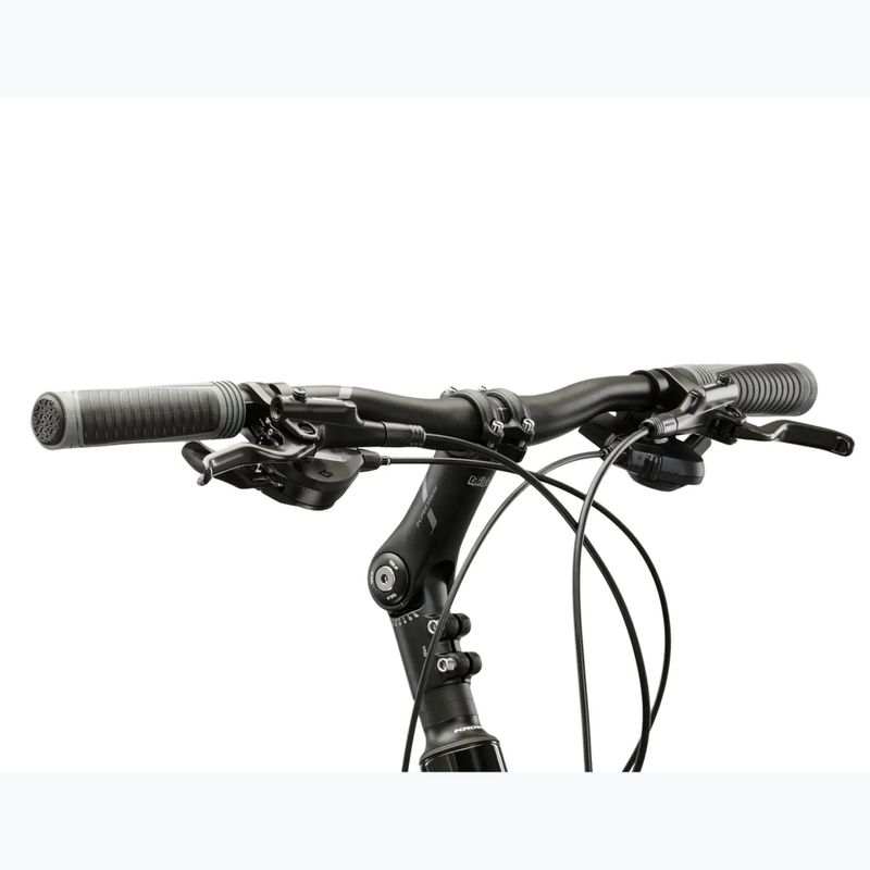Мъжки трекинг велосипед KROSS Trans 7.0 black/silver/shiny 4