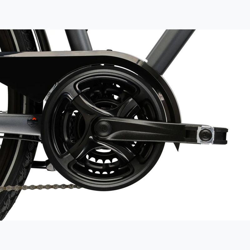 Мъжки трекинг велосипед KROSS Trans 4.0 grey/black/matt 10