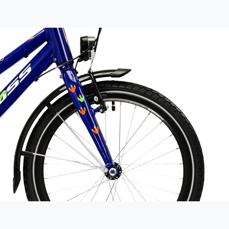 Детски велосипед KROSS Level Mini 3.0 Eq navy blue/white/gloss 6