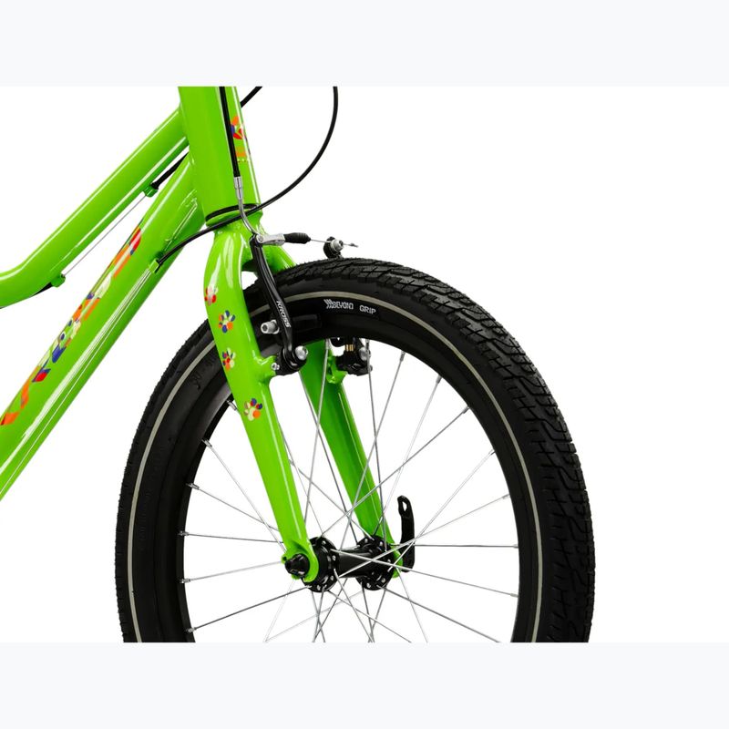Детски велосипед KROSS Level Mini 3.0 green/orange/gloss 5