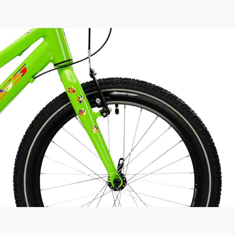 Детски велосипед KROSS Level Mini 3.0 green/orange/gloss 6