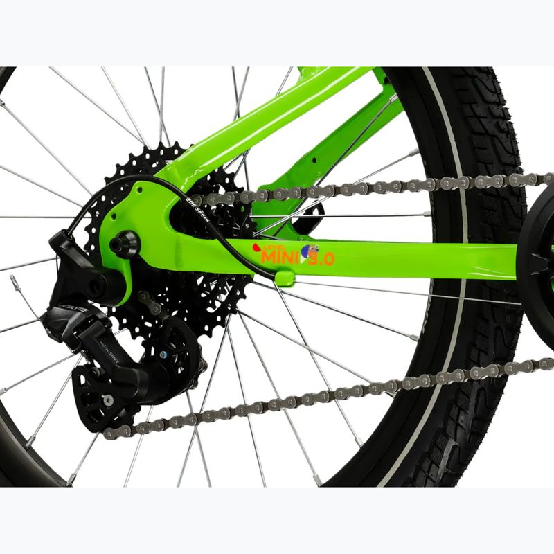 Детски велосипед KROSS Level Mini 3.0 green/orange/gloss 7
