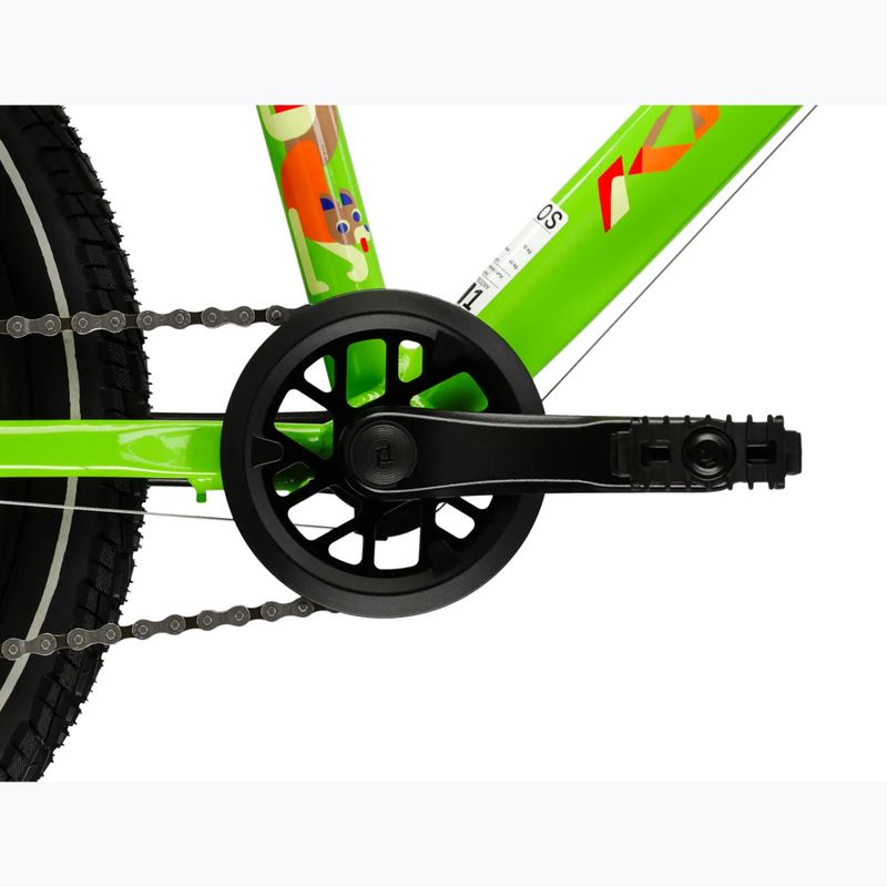 Детски велосипед KROSS Level Mini 3.0 green/orange/gloss 9