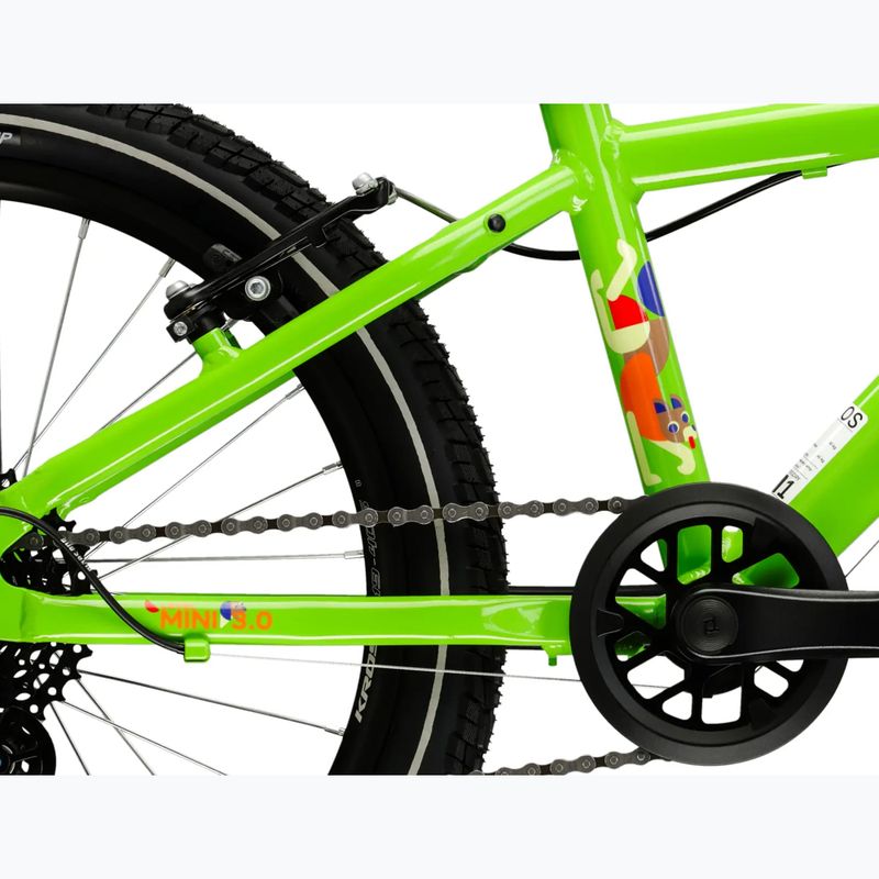 Детски велосипед KROSS Level Mini 3.0 green/orange/gloss 10