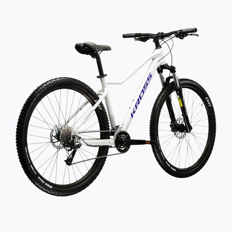 Дамски планински велосипед KROSS Lea 4.0 W 27.5 pearl/violet/shiny 3