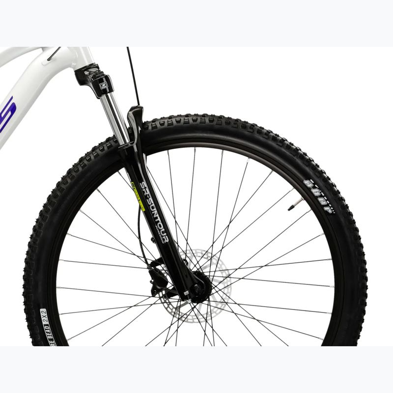 Дамски планински велосипед KROSS Lea 4.0 W 27.5 pearl/violet/shiny 6