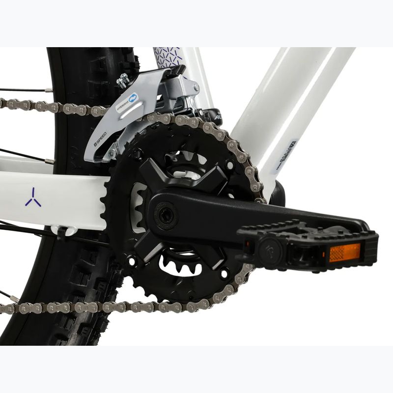 Дамски планински велосипед KROSS Lea 4.0 W 27.5 pearl/violet/shiny 9