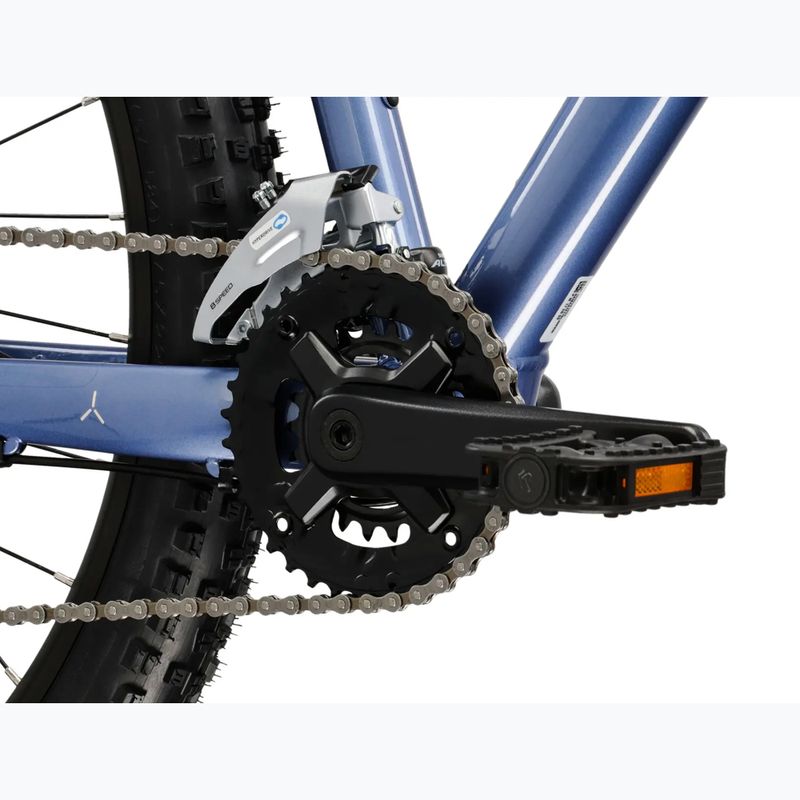 Дамски планински велосипед KROSS Lea 4.0 W 27.5 blue/silver/shiny 9