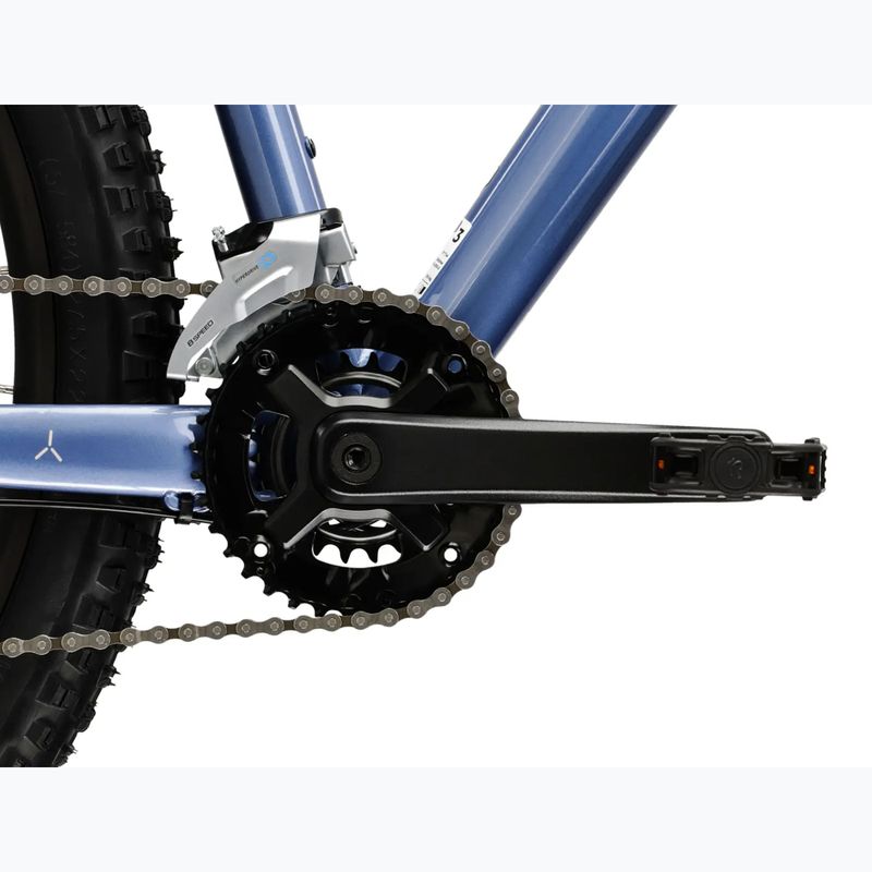 Дамски планински велосипед KROSS Lea 4.0 W 27.5 blue/silver/shiny 10