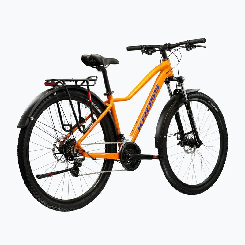 Дамски планински велосипед KROSS Lea 2.0 Eq W 29 orange/dark blue/glossy 3