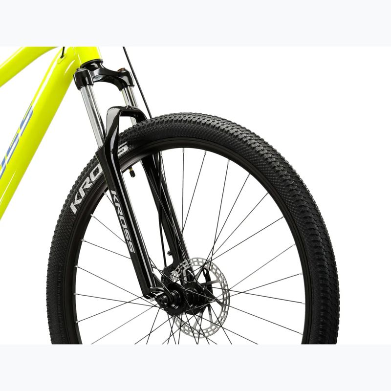 Планински велосипед KROSS Hexagon 2.0 29“ 2025 lemon/blue/shiny 5