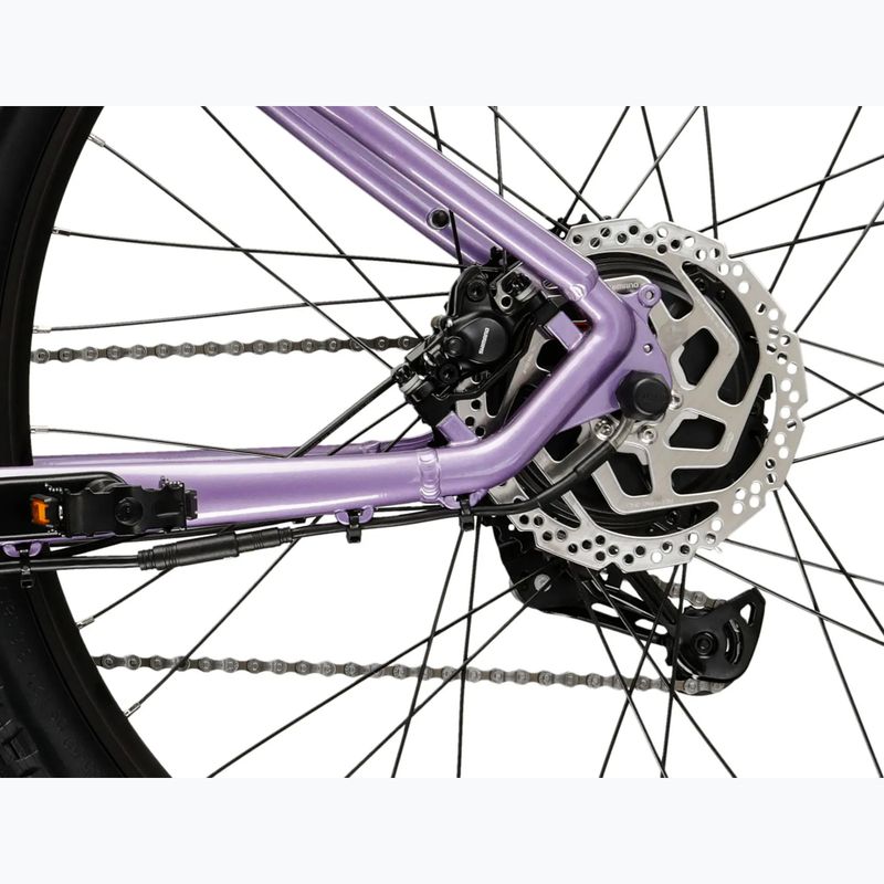 Дамски електрически велосипед KROSS Lea Boost 1.0 522Wh purple/pink/gloss 11
