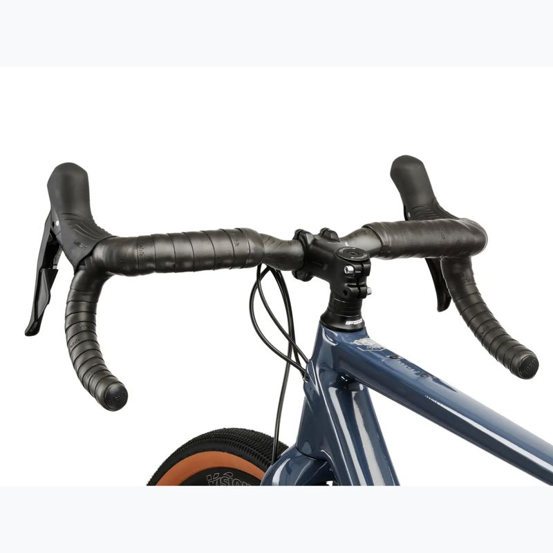 Гравел велосипед KROSS Esker 8.0 navy blue/blue/shiny 4