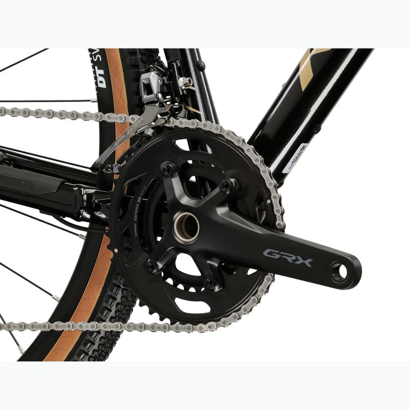 Гравел велосипед KROSS Esker 6.0 black/gold/gloss 10