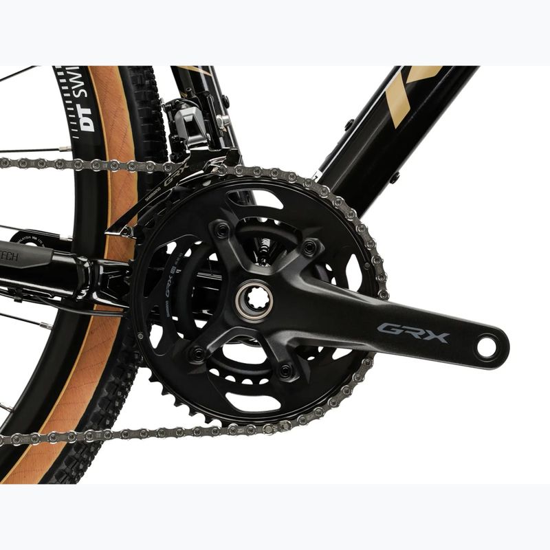 Гравел велосипед KROSS Esker 6.0 black/gold/gloss 11