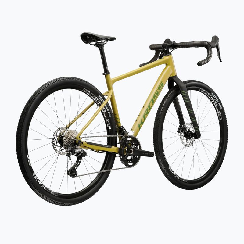 Гравел велосипед KROSS Esker 6.0 brown/green/matte 3