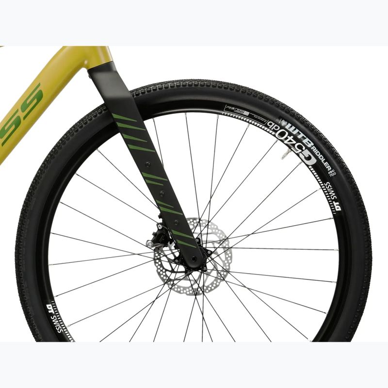 Гравел велосипед KROSS Esker 6.0 brown/green/matte 7