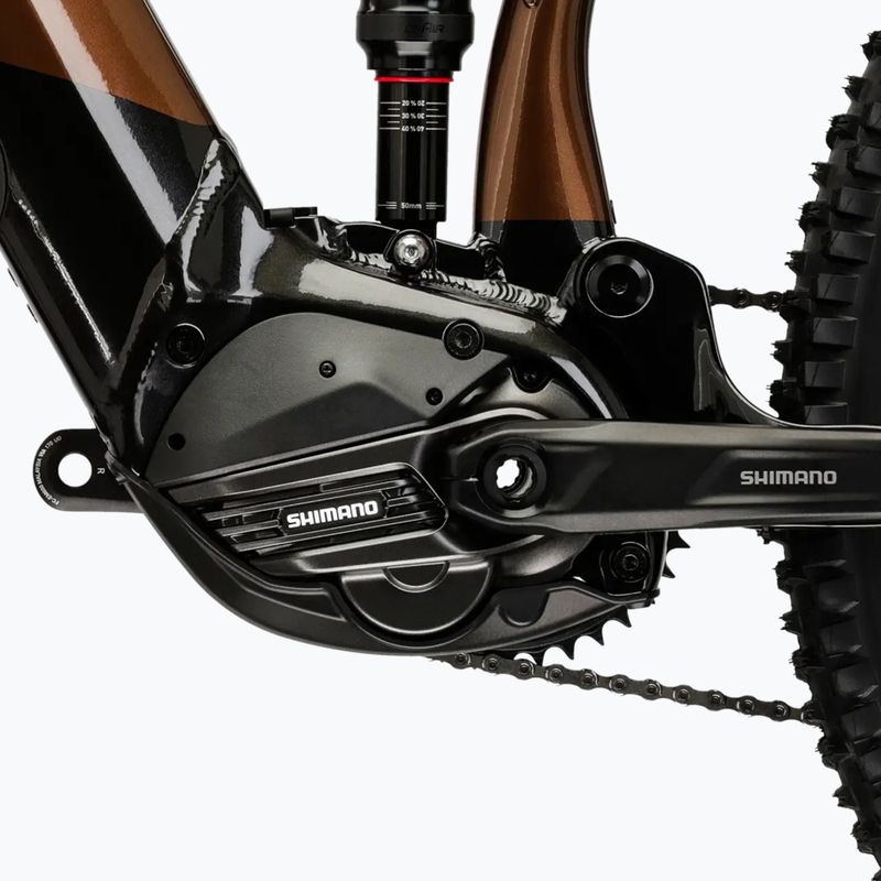 Мъжки електрически велосипед KROSS Grist Boost 3.0 el. 630 Wh brown/black/shiny 12