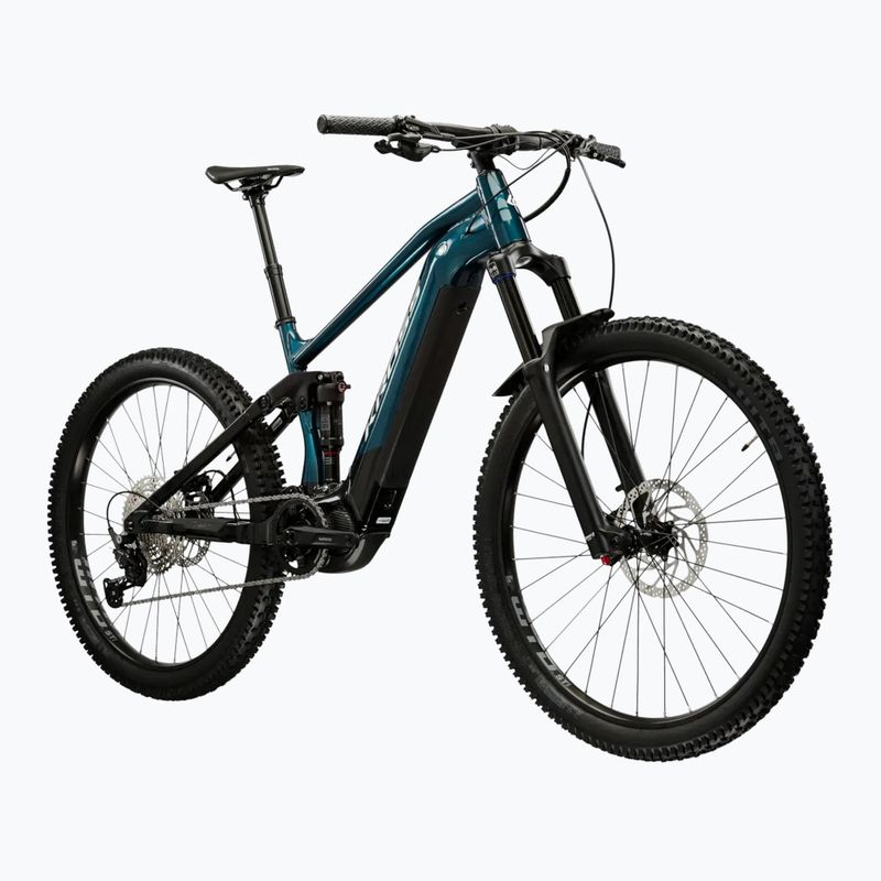 Електрически велосипед KROSS Grist Boost 2.0 el. 630 Wh turquoise/black/shiny 2
