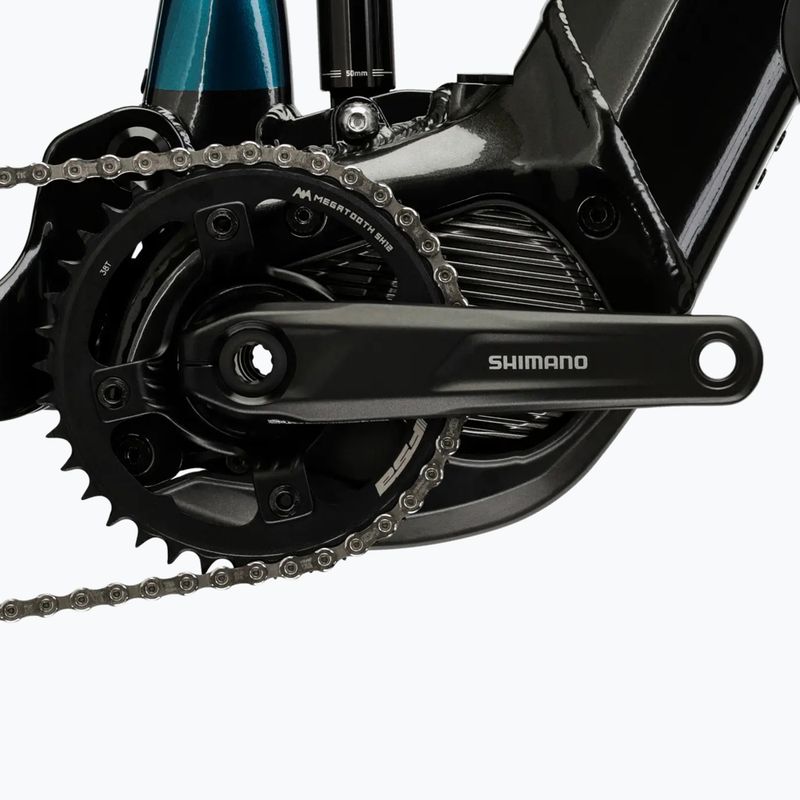 Електрически велосипед KROSS Grist Boost 2.0 el. 630 Wh turquoise/black/shiny 10