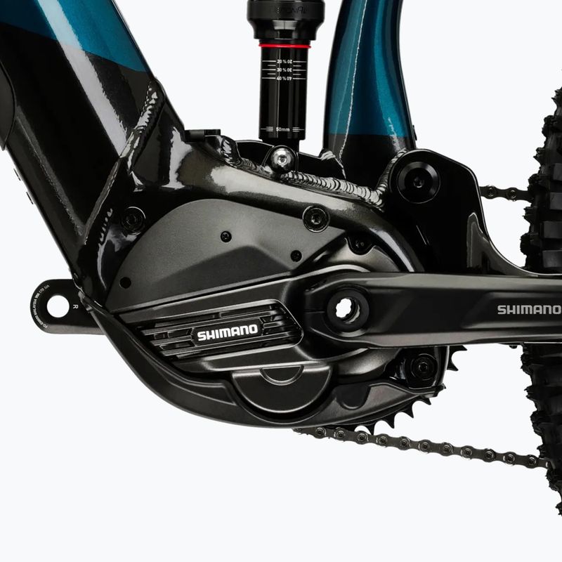 Електрически велосипед KROSS Grist Boost 2.0 el. 630 Wh turquoise/black/shiny 12