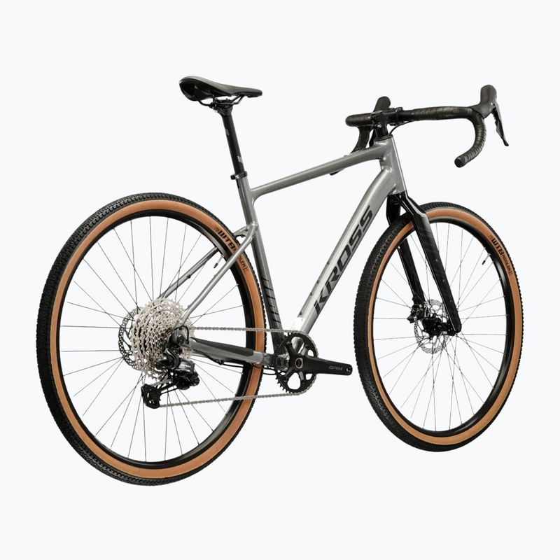 Гравел велосипед KROSS Esker 5.0 grey/graphite 3