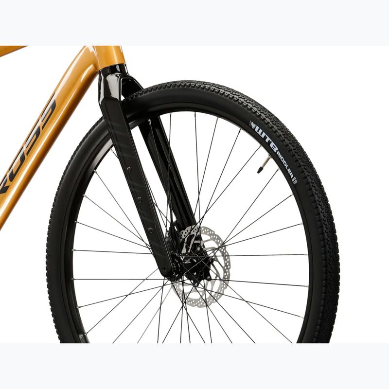 Гравел велосипед KROSS Esker 5.0 gold/graphite 6
