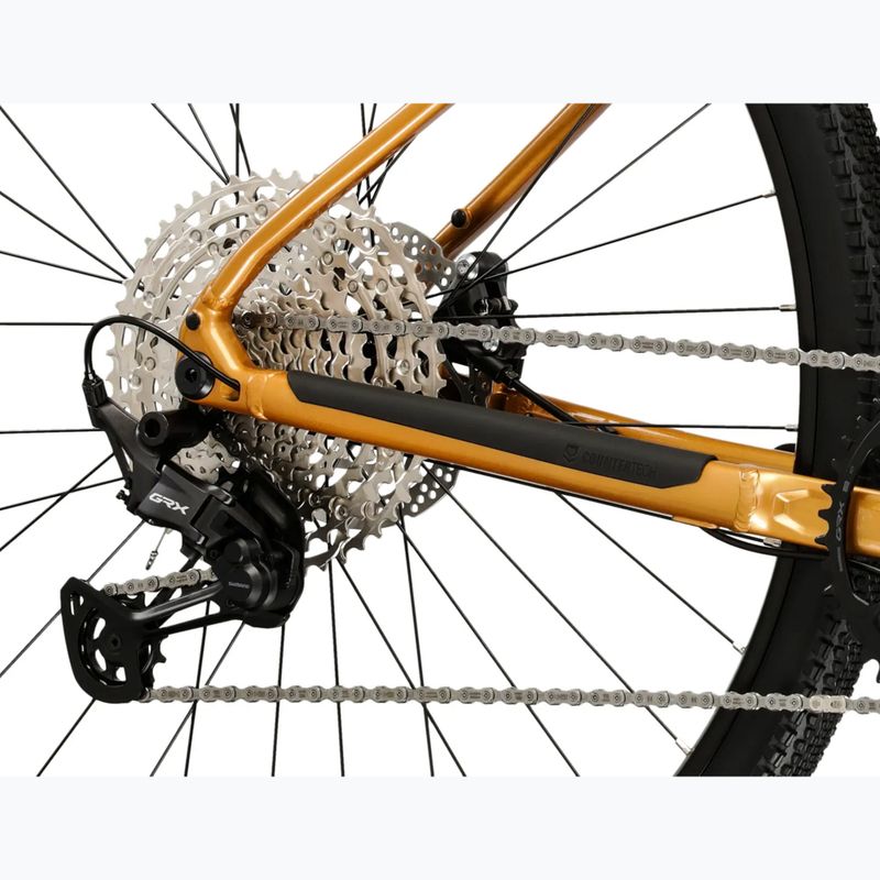 Гравел велосипед KROSS Esker 5.0 gold/graphite 9