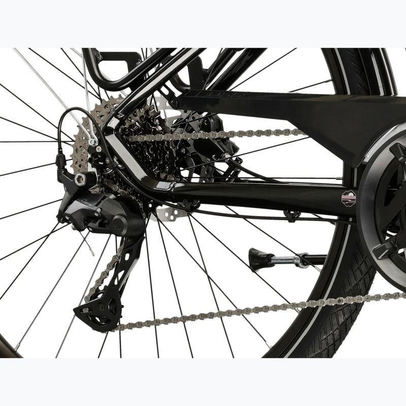 Дамски трекинг велосипед KROSS Trans 7.0 black/pink/gloss 8