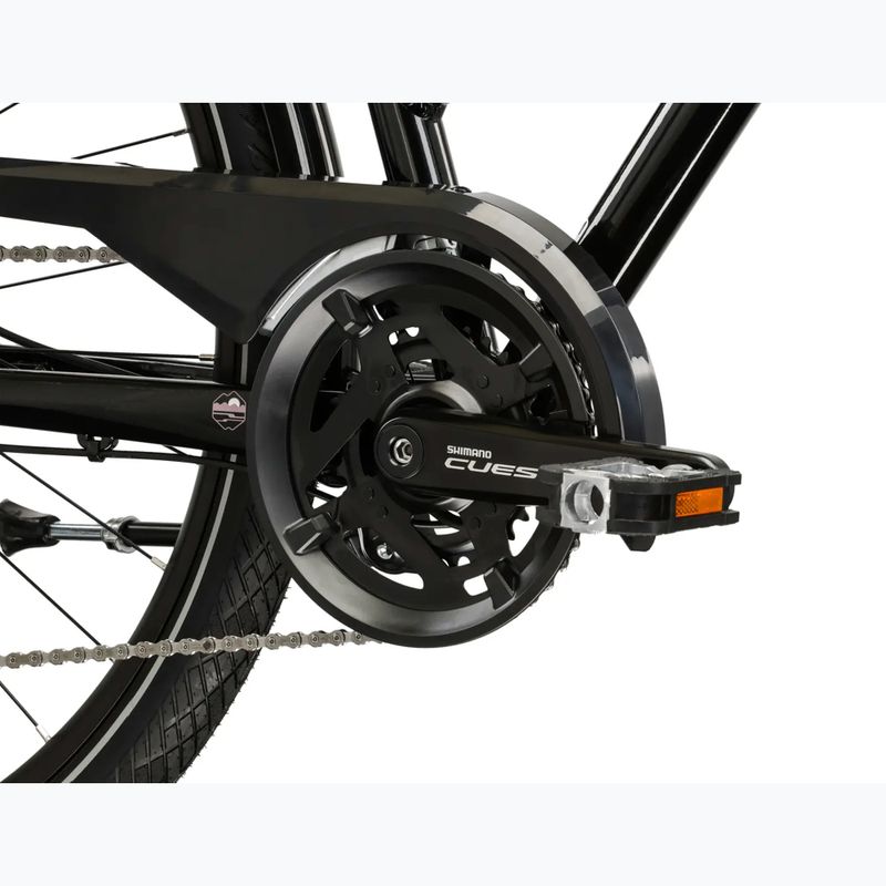 Дамски трекинг велосипед KROSS Trans 7.0 black/pink/gloss 9