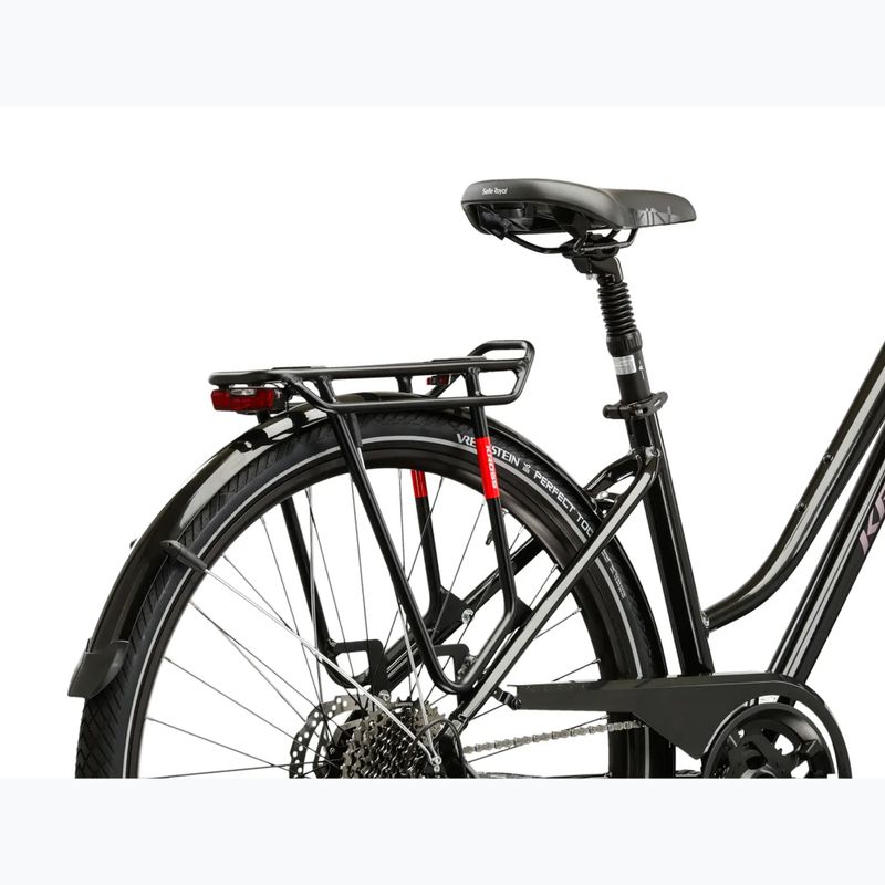 Дамски трекинг велосипед KROSS Trans 7.0 black/pink/gloss 11