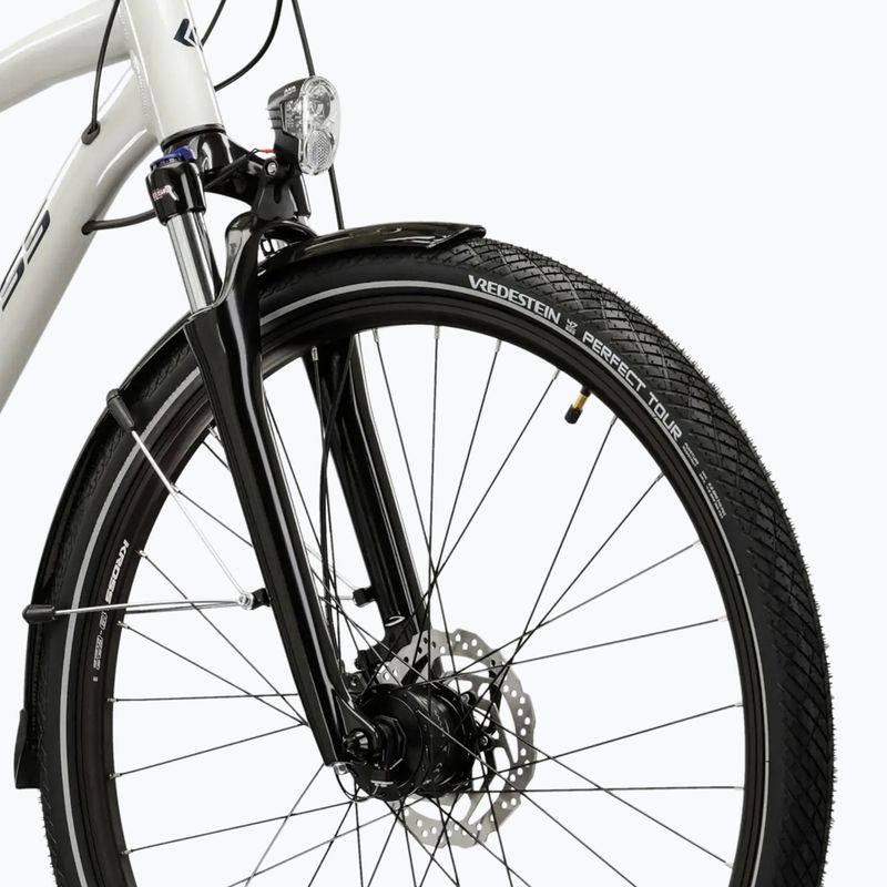 Трекинг велосипед KROSS Trans 5.0 grey/navy blue/shiny 5