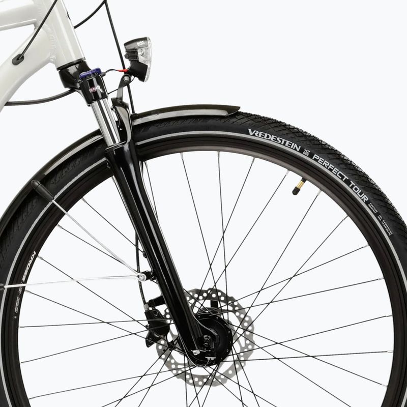 Трекинг велосипед KROSS Trans 5.0 grey/navy blue/shiny 6
