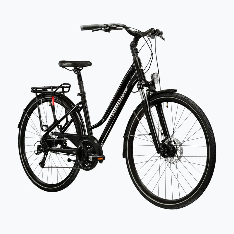 Дамски трекинг велосипед KROSS Trans 4.0 W black/silver/shiny 2