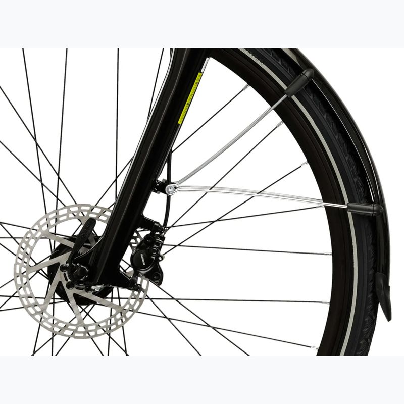 Дамски трекинг велосипед KROSS Trans 4.0 W black/silver/shiny 7