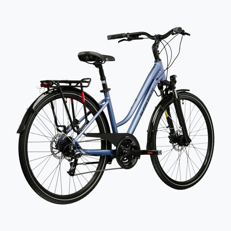Дамски трекинг велосипед KROSS Trans 4.0 blue/black/matte 3