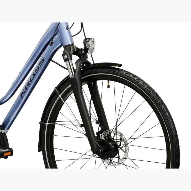 Дамски трекинг велосипед KROSS Trans 4.0 blue/black/matte 5