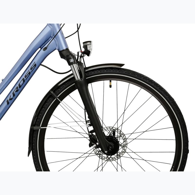 Дамски трекинг велосипед KROSS Trans 4.0 blue/black/matte 6