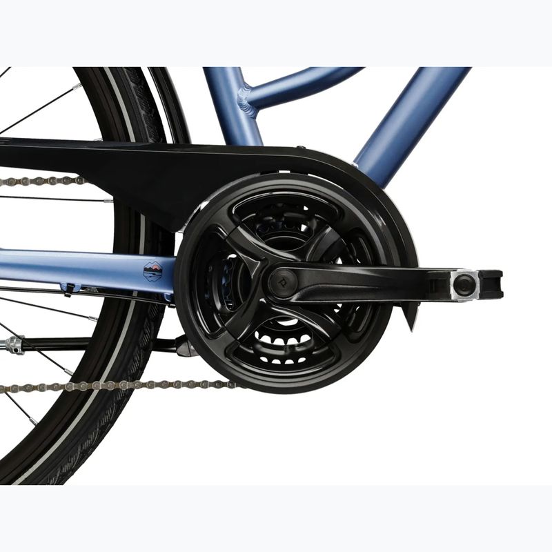 Дамски трекинг велосипед KROSS Trans 4.0 blue/black/matte 10