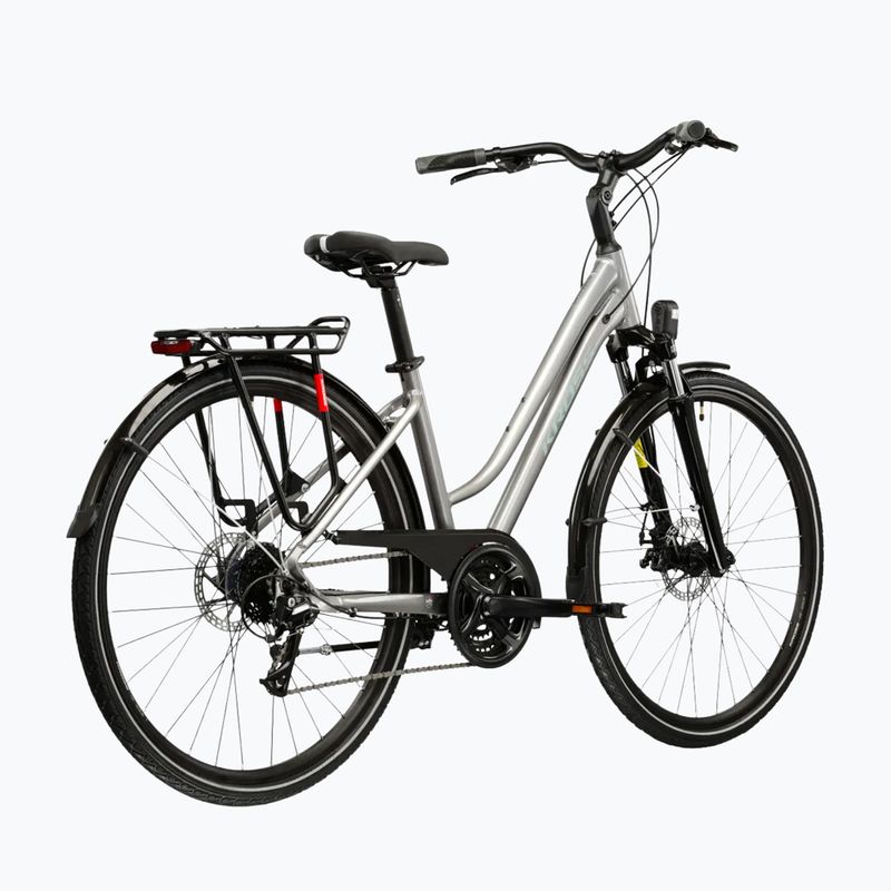 Дамски трекинг велосипед KROSS Trans 3.0 silver/grey/gloss 3